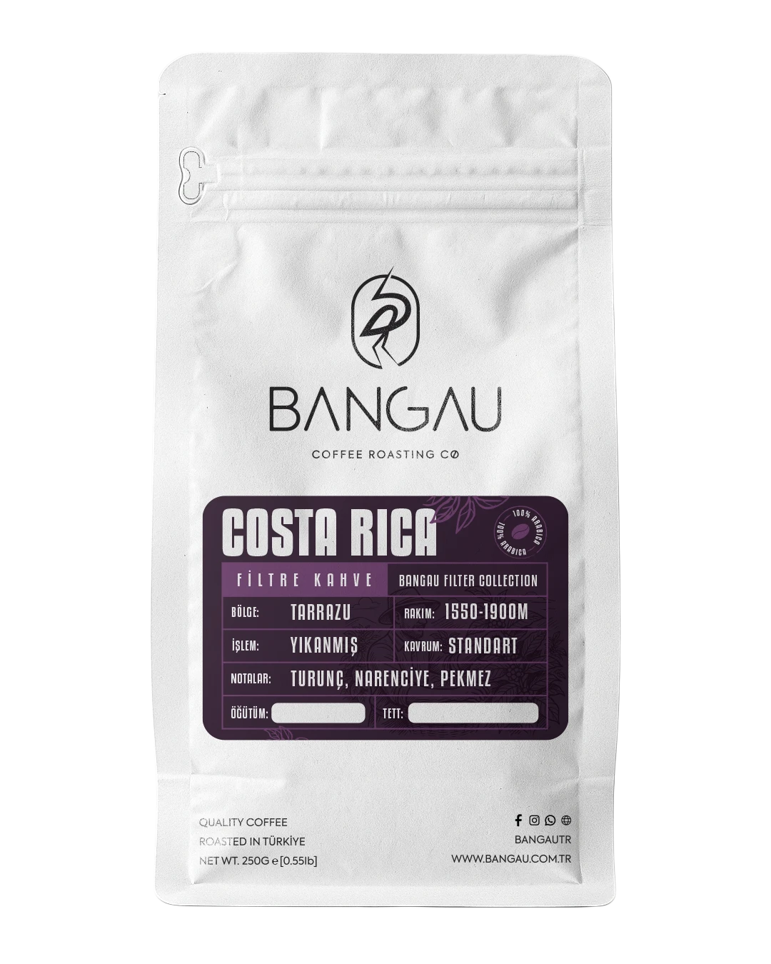 Costa Rica Filtre Kahve