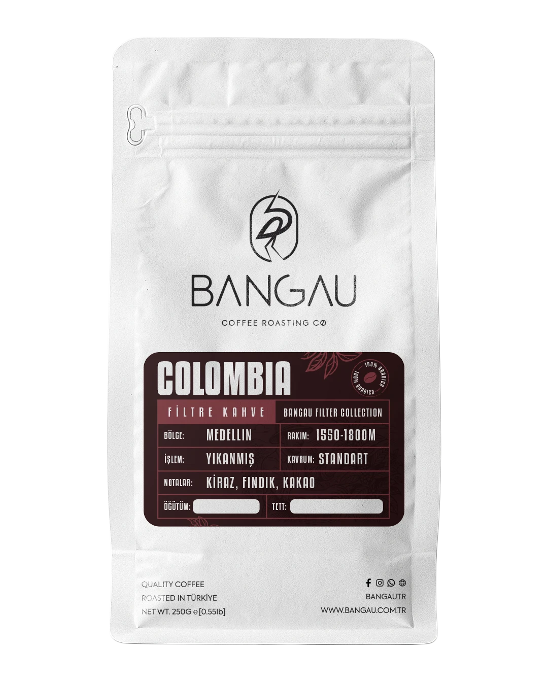 Colombia Filtre Kahve
