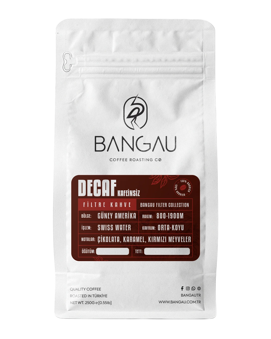 Kafeinsiz Filtre Kahve